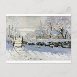 Postal La urraca, Monet