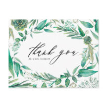 La vegetación de las acuarelas Boho y los suculent