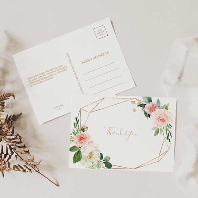 Postal La vegetación y la floral elegante geométrica de o (Subido por el creador)