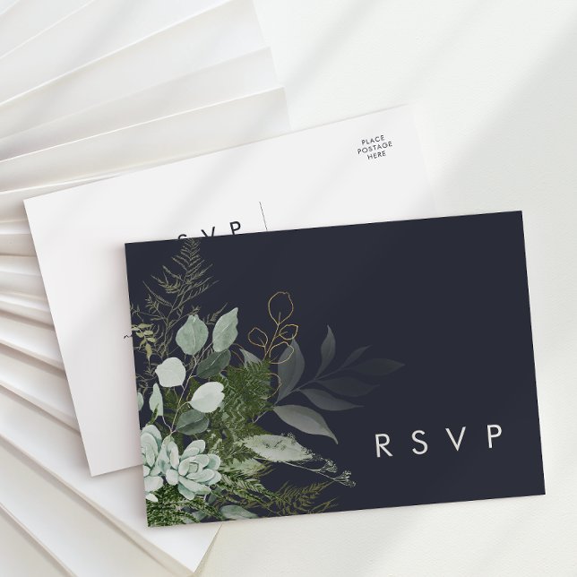 Postal La vegetación y la hoja de oro | Boda de la Marina (Subido por el creador)