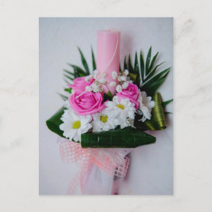 Postal La vela del bautismo