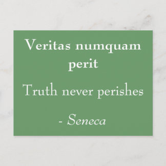 Postal La verdad nunca muere