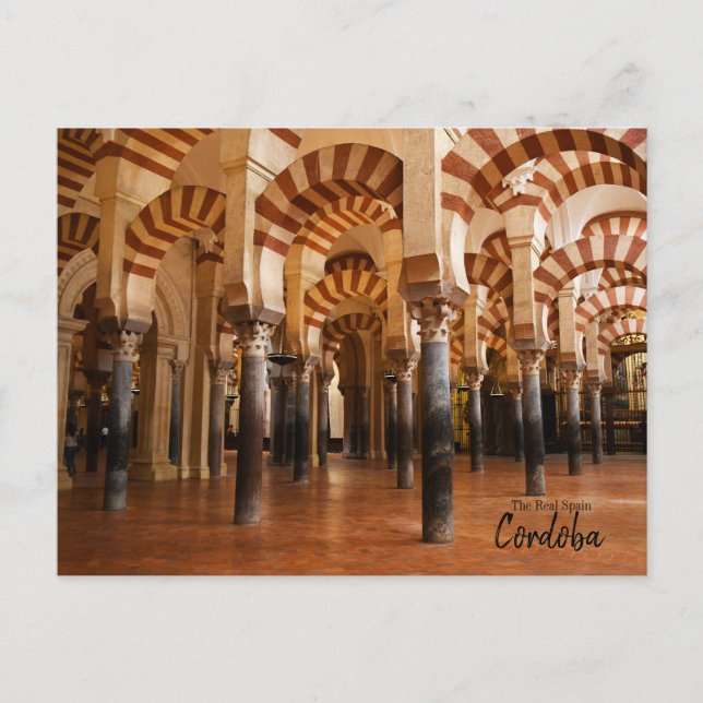 Postal La verdadera España de Córdoba (Anverso)