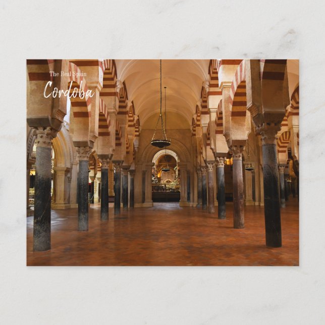 Postal La verdadera España de Córdoba (Anverso)