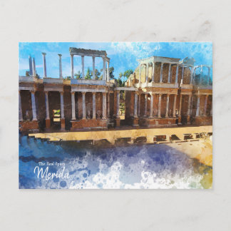 Postal La verdadera Mérida Española