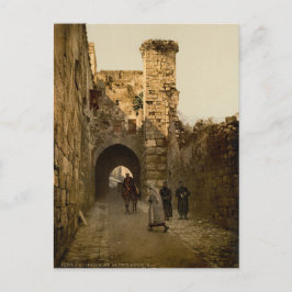 Postal La Via Dolorosa en Jerusalén