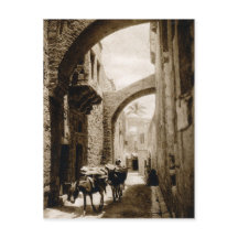 La Via Dolorosa en Jerusalén