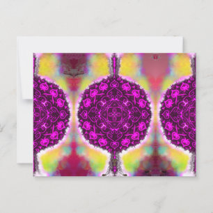 Postal La vibración de la luz