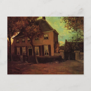 Postal La vicaría en Nuenen por Vincent van Gogh