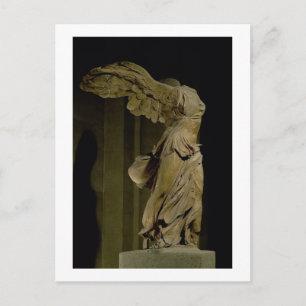 Postal La victoria de la Samotracia (mármol pario) (ver t