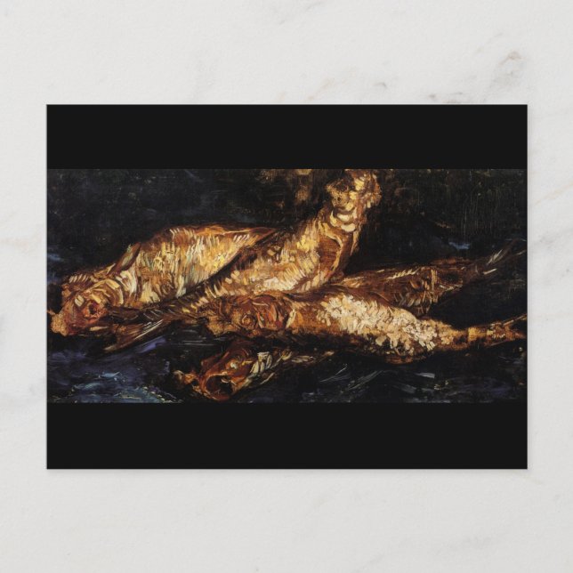 Postal La vida con los blogueros Van Gogh Bella Artes (Anverso)