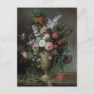 Postal La vida de flores de Tessier