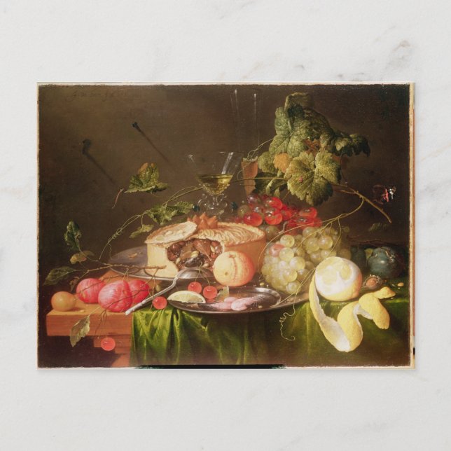 Postal La vida de la fruta (Anverso)