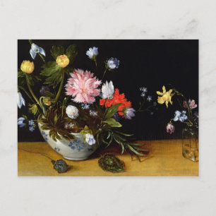 Postal La vida de las flores