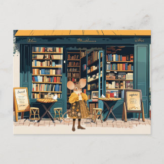 Postal La vida en la ciudad del ratón - Sra. Enora Picket