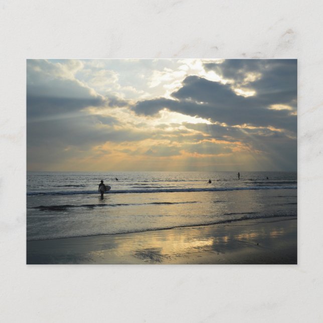 Postal La vida en la playa: Japón (Anverso)