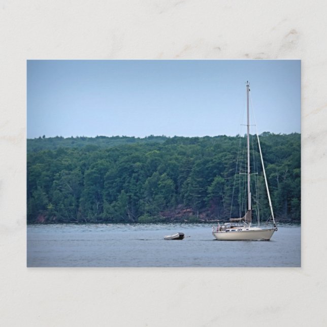 Postal La vida en vela (Anverso)