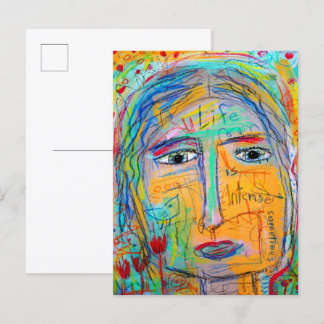 Postal La vida es intensa