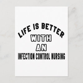 Postal La Vida Es Mejor Con Una enfermería De Control De 