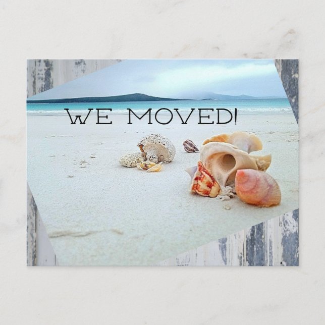 Postal La vida es sólo una playa (Anverso)