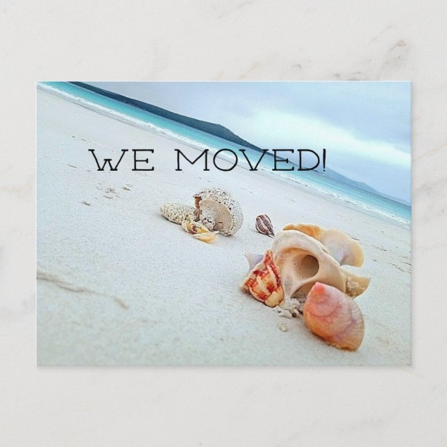 Postal La vida es sólo una playa (Anverso)