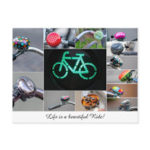 La vida es un hermoso paseo en bicicleta!