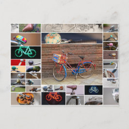 Postal ¡La vida es un hermoso viaje en bicicleta!