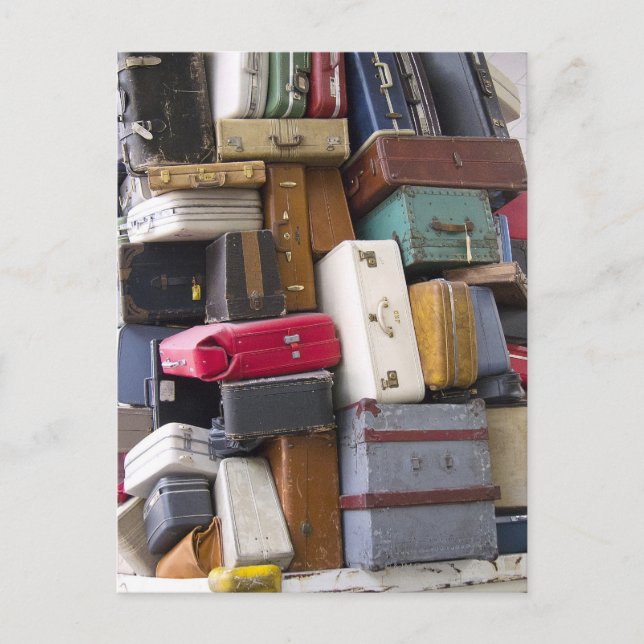 Postal La vida tiene mucho equipaje 2 (Anverso)