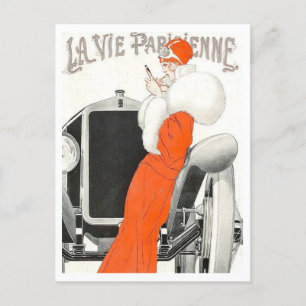 Postal La Vie Parisienne France 1922
