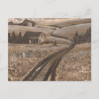 Postal La vieja granja