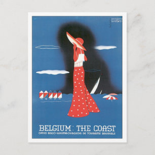 Postal La Viñeta Bélgica La Costa