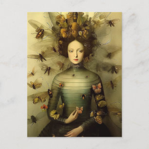 Postal La Virgen de la Dama de los Bug