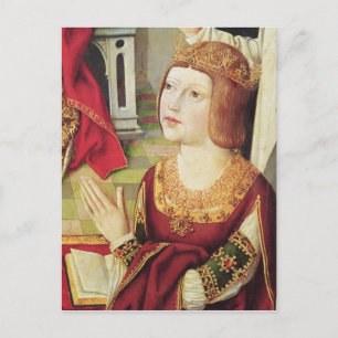 Postal La Virgen de los Reyes Católicos 2