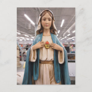Postal La Virgen María