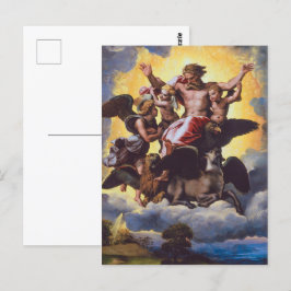 Postal La visión de Ezekiel | Raphael |