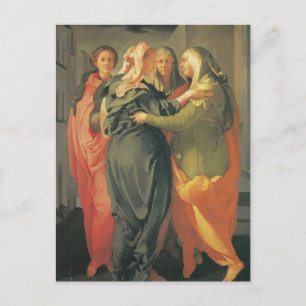 Postal La visita - Jacopo Da Pontormo