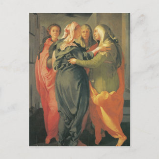 Postal La visita - Jacopo Da Pontormo