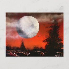 Postal La víspera de Hallow