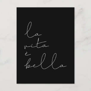 Postal La vita è bella