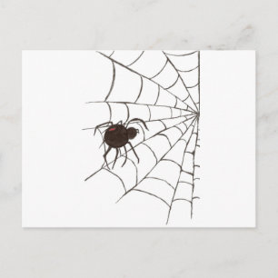 Postal La viuda negra