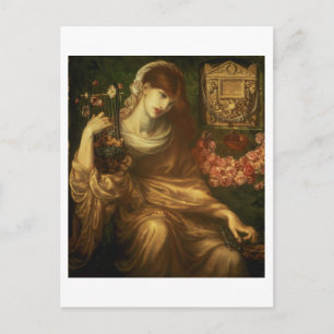 Postal La viuda romana, 1874 (aceite sobre lienzo)