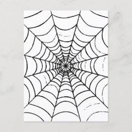 Postal La web de una araña simple: cerrar