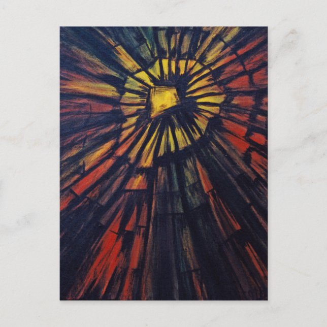 Postal La web del diablo (Anverso)