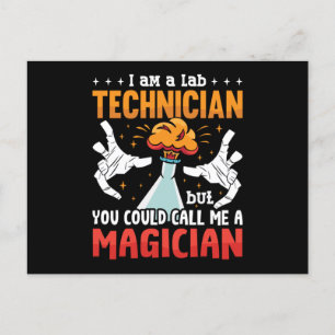 Postal Lab Tech I Soy Técnico De Laboratorio Científico