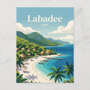 Postal Labadee Haití
