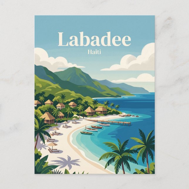 Postal Labadee Haití (Anverso)