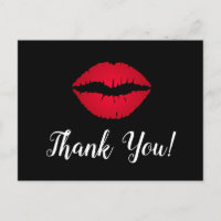 Labial de Ombre Rojo Besos Gracias Negro