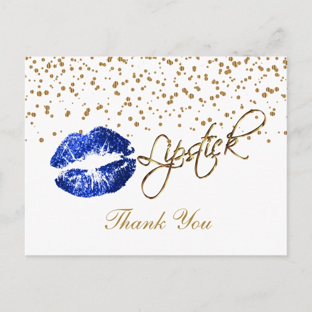Postal Labial - Gracias (Anverso)