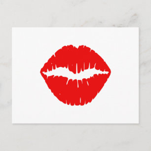 Postal Labial Rojo