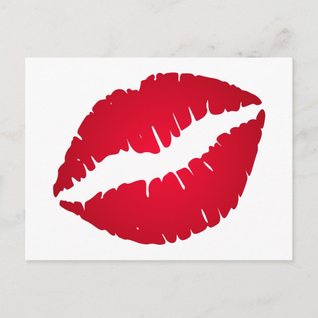 Postal Labial Rojo Rico (Anverso)